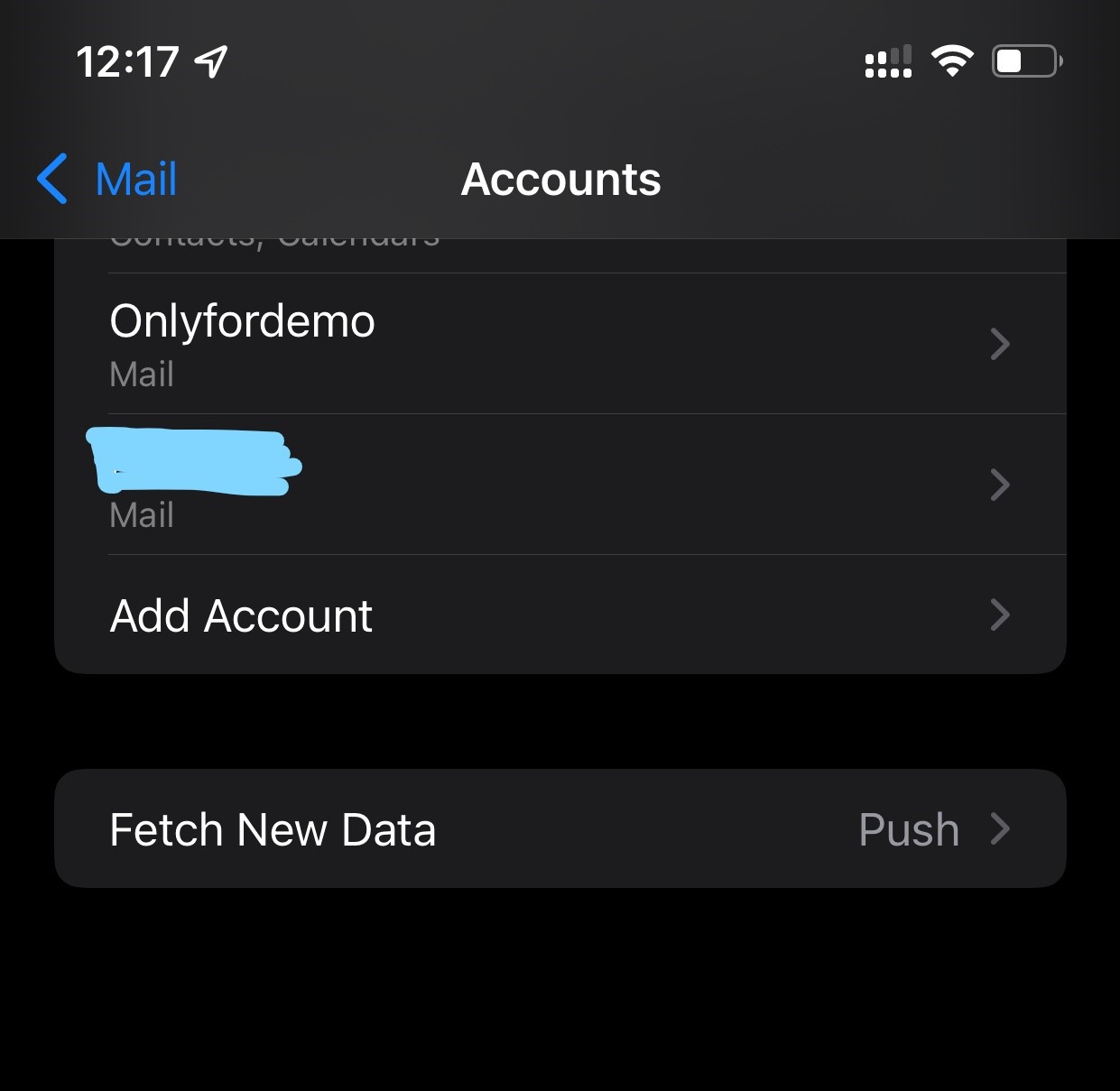 Email account configuration on Apple iPhone Email Help Center