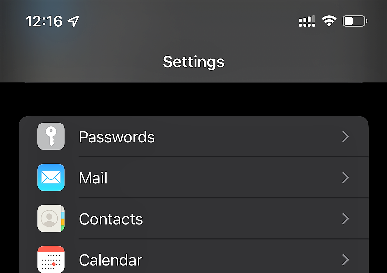 Email account configuration on Apple iPhone Email Help Center